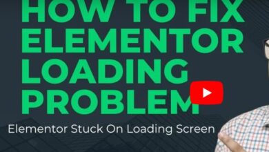 how to fix Elementor loading problem Elementor Stuck On Loading Screen