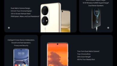 how do the Huawei P50 and P50 Pro stack up against scaled