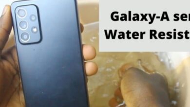 Samsung Galaxy-A Series 2022 is Water Resistant