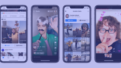 Facebook reel option in detail