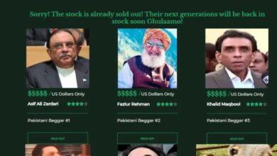 Pakistani Beggars Website