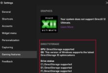 Enable DirectStorage on Windows 11