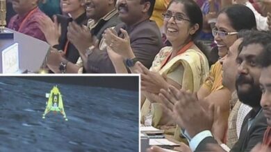 India's Chandrayaan 3 spacecraft successfully landed on the moon