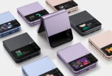 Samsung Galaxy Z Flip4 folding