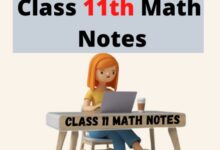 class 11 maths notes