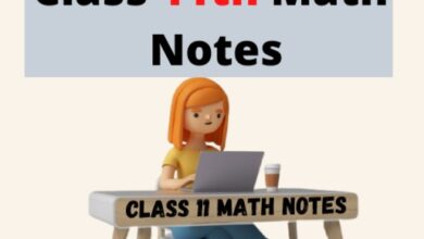 class 11 maths notes