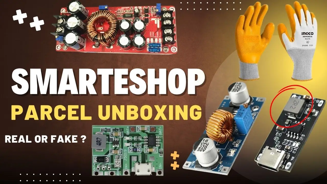 SmartEshop Parcel Unboxing